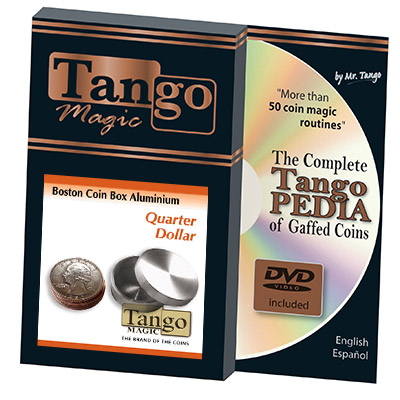 картинка Slot Boston Box Quarter Aluminum (w/DVD) by Tango - Trick (A0018) от магазина Одежда+