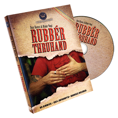 Rubber Thru hand by Dan Hauss & Blake Vogt - DVD