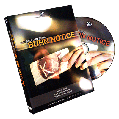 картинка Burn Notice by Chris Wiehl and The Blue Crown - DVD от магазина Одежда+