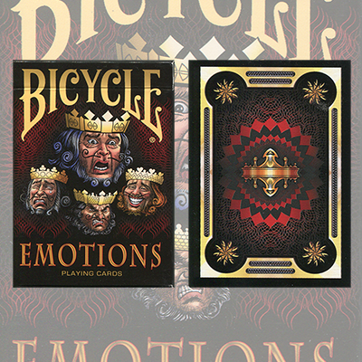 картинка 1st Run Bicycle Emotions Deck by US Playing Card Co. - Trick от магазина Одежда+