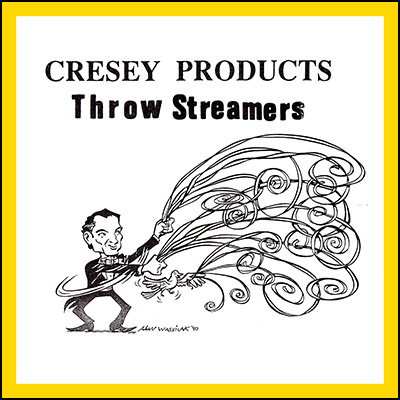 картинка Throw Streamers (YELLOW) by Cresey - Trick от магазина Одежда+