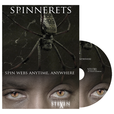 картинка Spinnerets (DVD & Gimmicks) by Steven X - Trick от магазина Одежда+