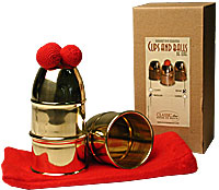 картинка Cups & Balls Brass Regular by Bazar de Magia - Trick от магазина Одежда+