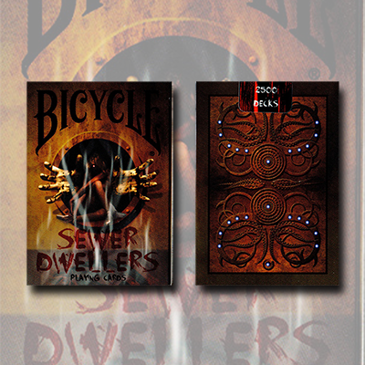 картинка Bicycle Sewer Dwellers (Limited Edition) by Collectable Playing Cards - Trick от магазина Одежда+
