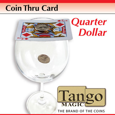 картинка Coin Thru Card (Quarter Dollar w/DVD) (D0017) Tango от магазина Одежда+
