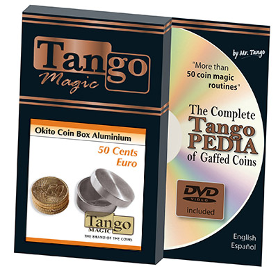 картинка Okito Coin Box Aluminum 50 cent Euro (A0001) Tango - Trick от магазина Одежда+