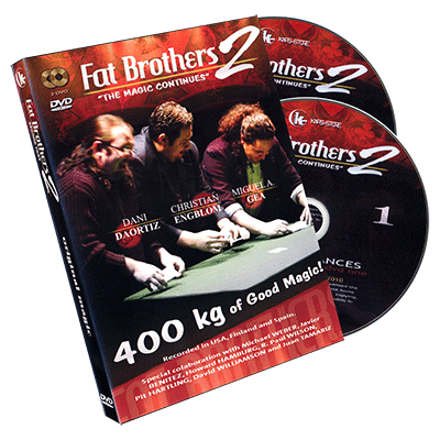картинка Fat Brothers 2.0 by Miguel Angel Gea, Christian Engblom, and Danny DaOrtiz - DVD от магазина Одежда+