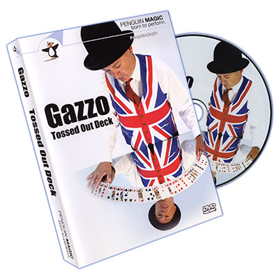 картинка Gazzo Tossed Out Deck DVD(with Blue Deck) by Gazzo - DVD от магазина Одежда+
