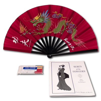 Secrets of the Snowstorm (Set)-(With Fan and Book) - Trick