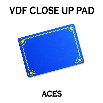 картинка VDF Close Up Pad with Printed Aces (Blue) by Di Fatta Magic - Trick от магазина Одежда+