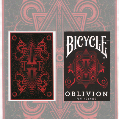 Bicycle Oblivion Deck (Red) by Collectable Playing Cards - Trick