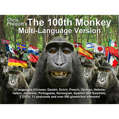 картинка 100th Monkey Multi-Language(2 DVD Set with Gimmicks) by Chris Philpott - Trick от магазина Одежда+