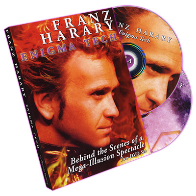 картинка Franz Harary: Enigma TechBehind the Scenes of a Mega-Illusion Spectacle (2 DVD set) by Miracle Factory от магазина Одежда+