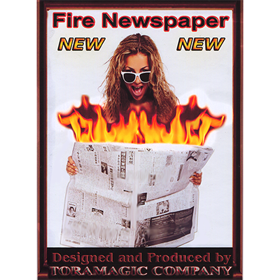 картинка Fire Newspaper by Tora Magic - Trick от магазина Одежда+
