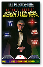 картинка 3 Card Monte Card (blue) Trick Skinner от магазина Одежда+