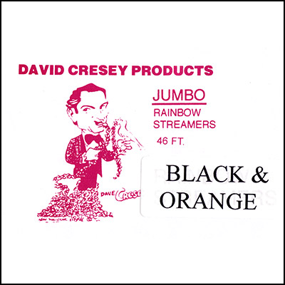 Mouth Coil 46 ft by David Cresey (Black and Orange) - Trick