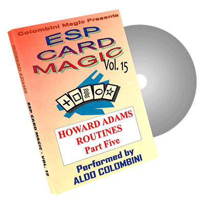 ESP Card Magic Vol.15 by Wild-Colombini Magic - DVD