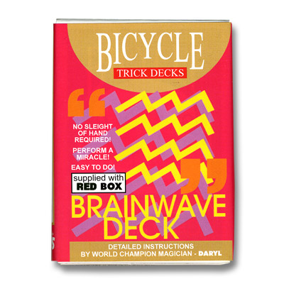 Brainwave Deck Bicycle (Red Case) -  Trick