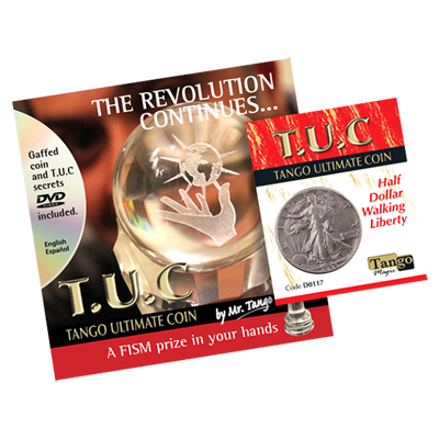 Tango Silver Line T.U.C. (D0117) Walking Liberty Half Dollar (w/DVD) by Tango - Trick