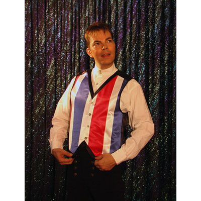 Color Changing Vest (Stripes) - Medium by Lee Alex - Trick