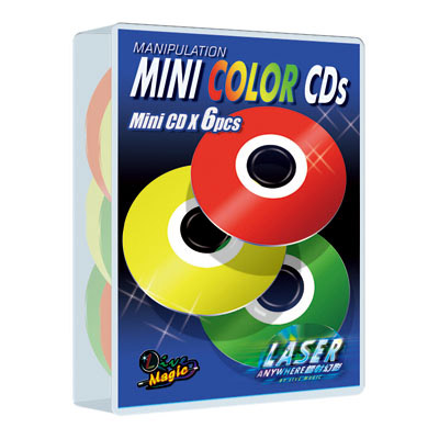 картинка Manipulation Mini CDs (Original Shape, Colored) by Live Magic - Trick от магазина Одежда+