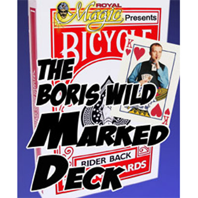 Boris Wild Marked Deck (BLUE) by Boris Wild - Trick