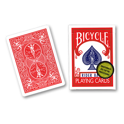 Bicycle Playing Cards (Gold Standard) - RED BACK  by Richard Turner - Trick