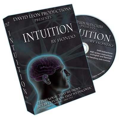 картинка Intuition (With Cards and DVD) by Hondo and David Leon Productions - DVD от магазина Одежда+