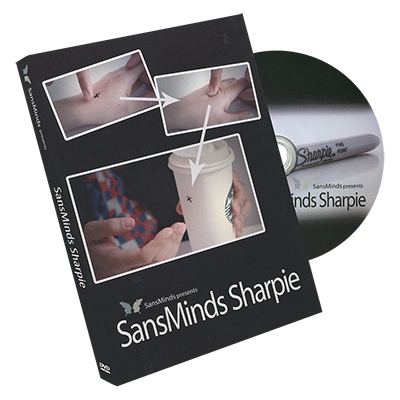 SansMinds Sharpie (DVD and Gimmick)by will Tsai - DVD