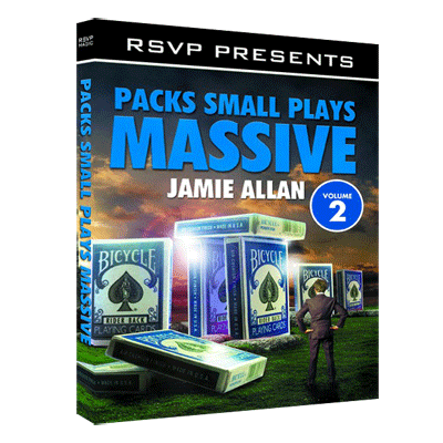 картинка Packs Small Plays Massive Vol. 2 by Jamie Allen and RSVP Magic - DVD от магазина Одежда+