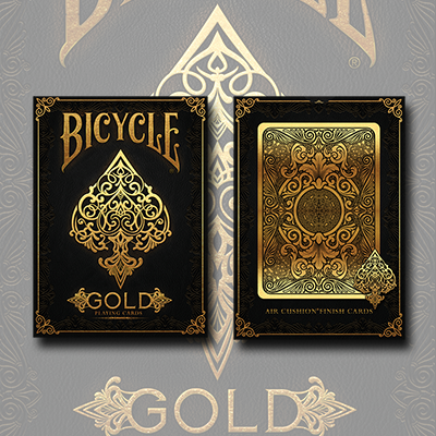 картинка Bicycle Gold Deck by US Playing Cards - Trick от магазина Одежда+