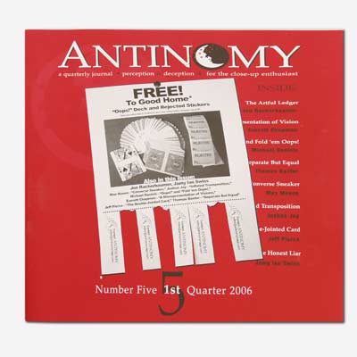 картинка Antinomy Magazine #5 - Book от магазина Одежда+