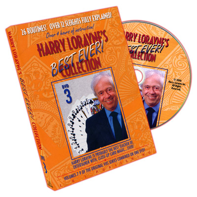 картинка Harry Lorayne's Best Ever Collection Volume 3 by Harry Lorayne - DVD от магазина Одежда+