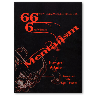 картинка 666 Mentalism by Howard Adams - Book от магазина Одежда+