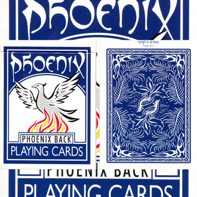 картинка Phoenix Parlour Double Decker (Blue) by Card-Shark - Trick от магазина Одежда+