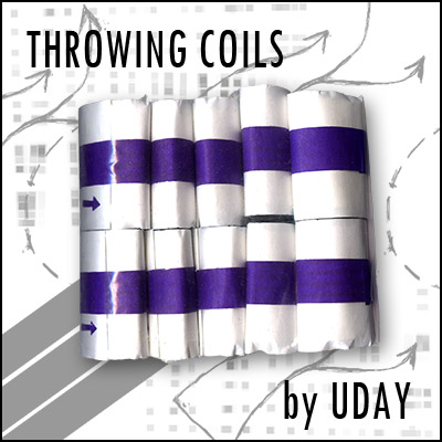 картинка Mylar Throw Coils Silver (#10) by Uday - Trick от магазина Одежда+