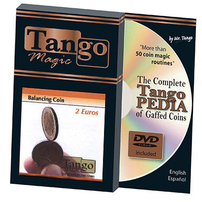 картинка Balancing Coin (2 Euros w/DVD) by Tango - Trick(E0050) от магазина Одежда+