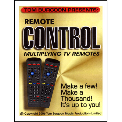 картинка Remote Control Multiplying TV remotes by Tom Burgoon - Trick от магазина Одежда+