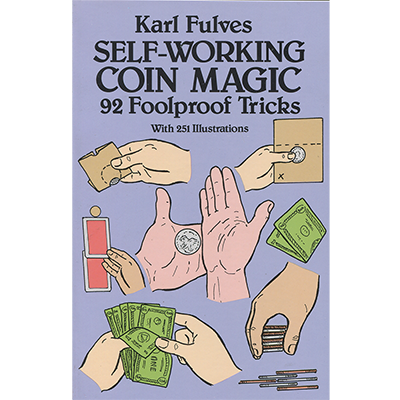 картинка Self Working Coin Magic by Karl Fulves - Book от магазина Одежда+