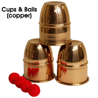 картинка Cups & Balls (Copper) by Premium Magic - Trick от магазина Одежда+