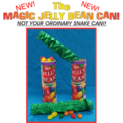 картинка Jelly Bean Snake Can by Imagin-If Magic - Trick от магазина Одежда+