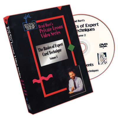 картинка Basics Of Expert Card Techniques Vol.2 by Brad Burt - DVD от магазина Одежда+