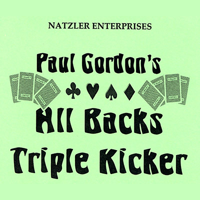 картинка All Backs Triple Kicker by Paul Gordon - Trick от магазина Одежда+