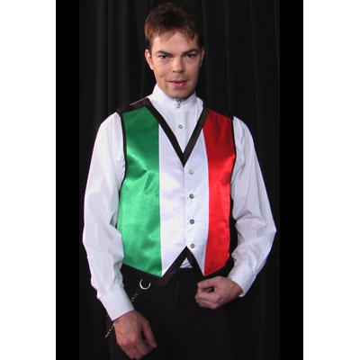 Color Changing Vest (Italian Flag) - Medium by Lee Alex - Trick