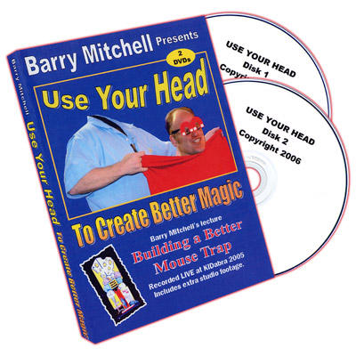 картинка Use Your Head To Create Better Magic by Barry Mitchell - DVD от магазина Одежда+