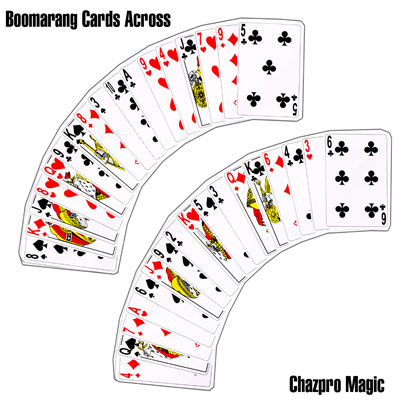 картинка Boomerang Cards Across by Chazpro Magic - Trick от магазина Одежда+