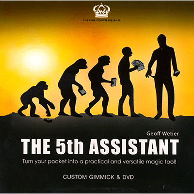 картинка 5th Assistant (Gimmick and DVD) by Geoff Weber and The Blue Crown - DVD от магазина Одежда+