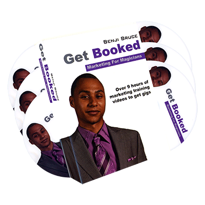 картинка Get Booked Marketing For Magicians 6 DVD set by Benji Bruce - DVD от магазина Одежда+