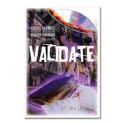 Validate by Val Le Val and JB Magic - DVD