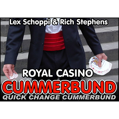 картинка Royal Casino Cummerbund by Lex Schoppi & Rich Stephens - Trick от магазина Одежда+